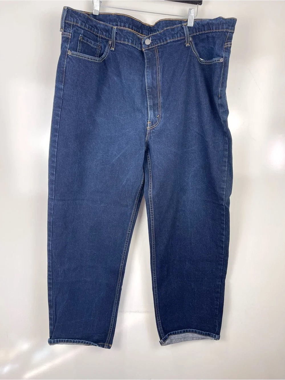 Levi’s 550 Men’s Relaxed Fit Jeans Dark Wash Blue Size 48x32 Classic Straight